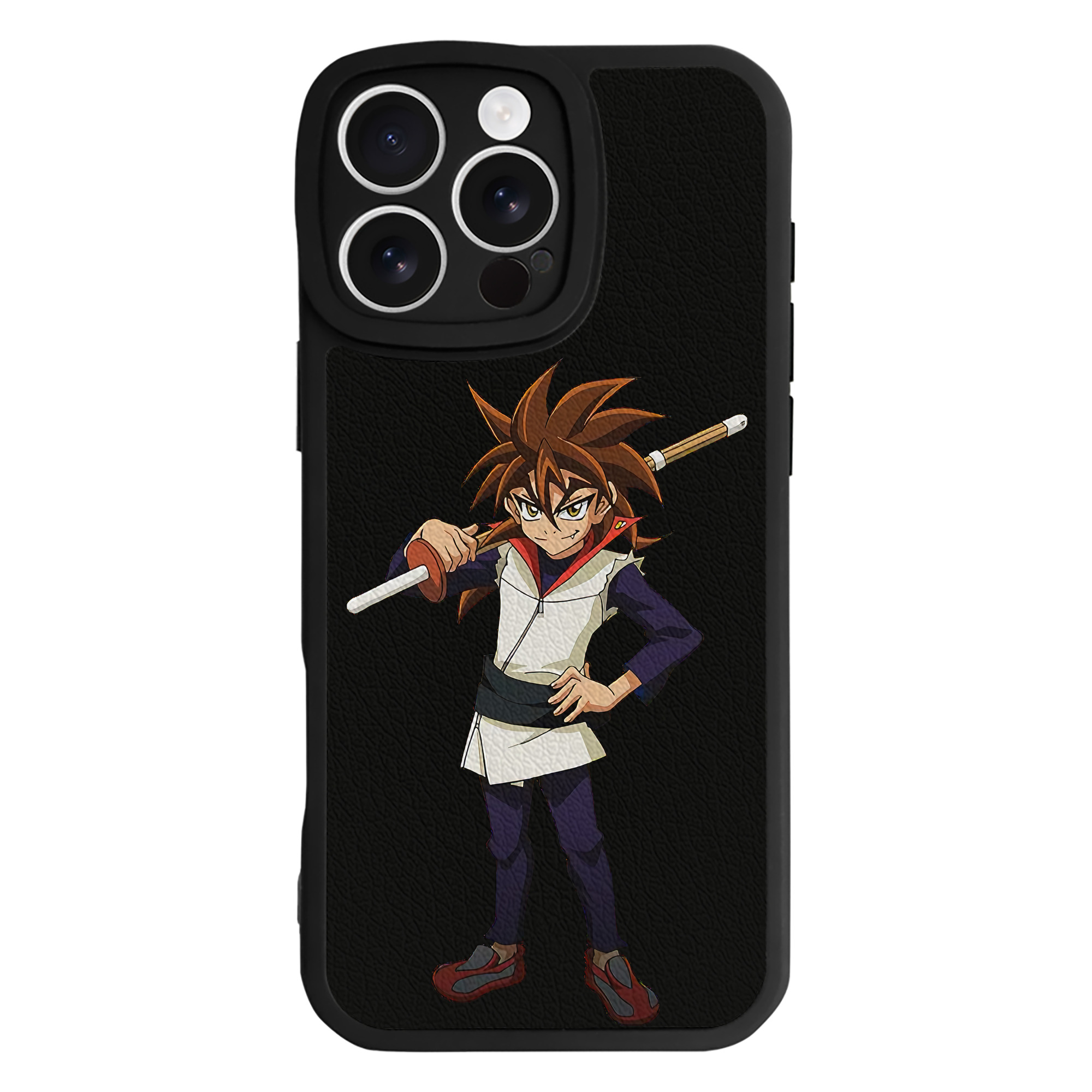遊☆戯☆王 Yu-Gi-Oh! 【iPhone 16シリーズ対応】シリコンスマホケース（レザー調） 材質：シリコン